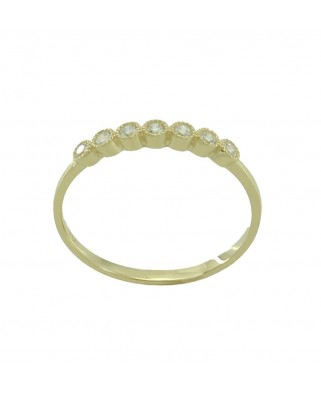 SORTIJA PIEDRAS FUNDIDA