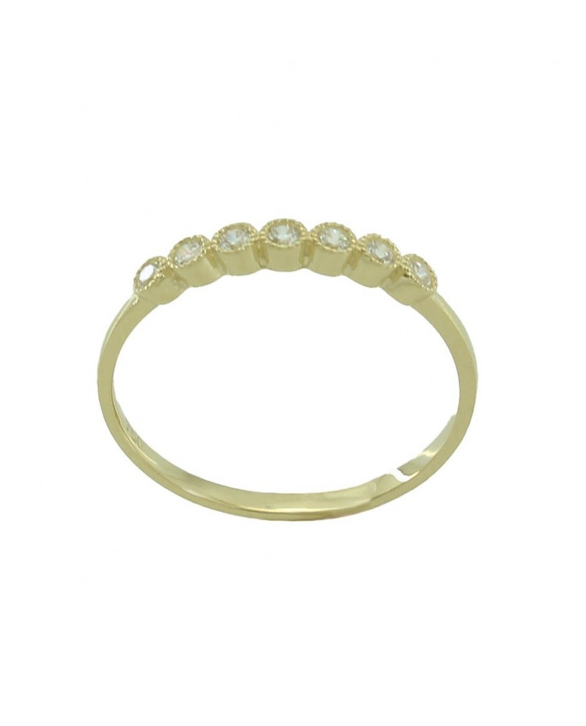 SORTIJA PIEDRAS FUNDIDA