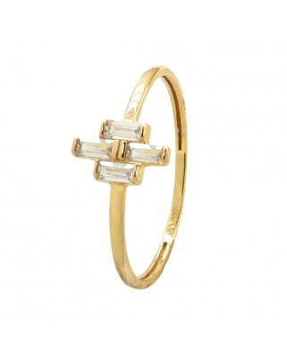 SORTIJA PIEDRAS FUNDIDA