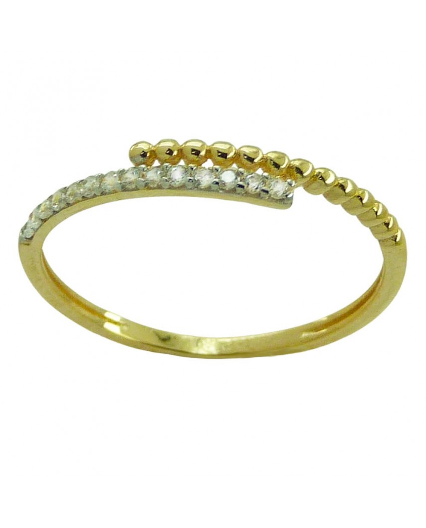 SORTIJA PIEDRAS FUNDIDA