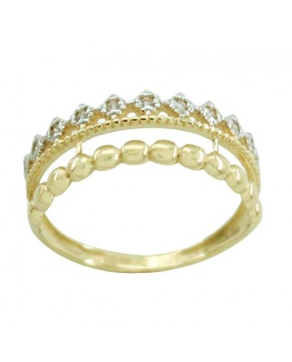 SORTIJA PIEDRAS FUNDIDA