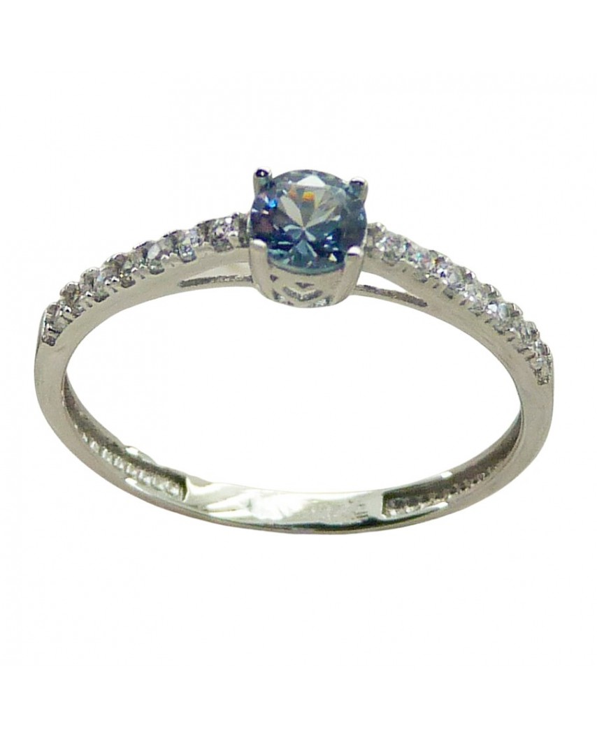 SORTIJA PIEDRAS FUNDIDA AGUA