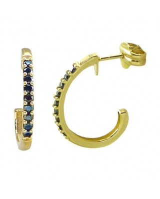 ARO ABIERTO13MM PIEDRAS NEGRAS .