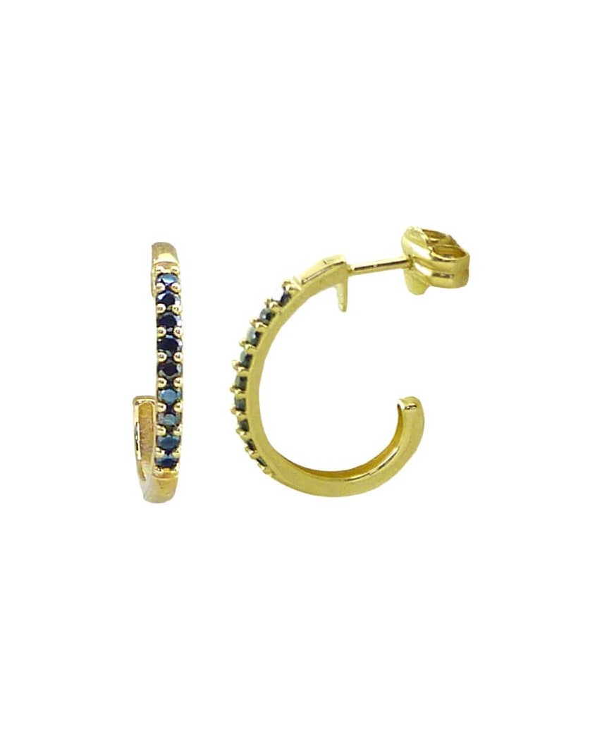 ARO ABIERTO13MM PIEDRAS NEGRAS .