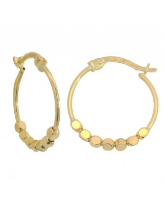 AROS CON BOLAS Y CIERRE CATALAN.17MM.