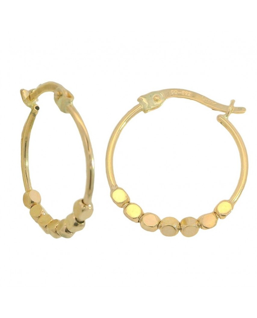 AROS CON BOLAS Y CIERRE CATALAN.17MM.