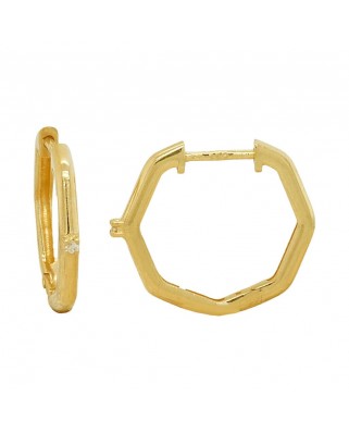 AROS HEXAGONO 13MM CON CIRCONITA.