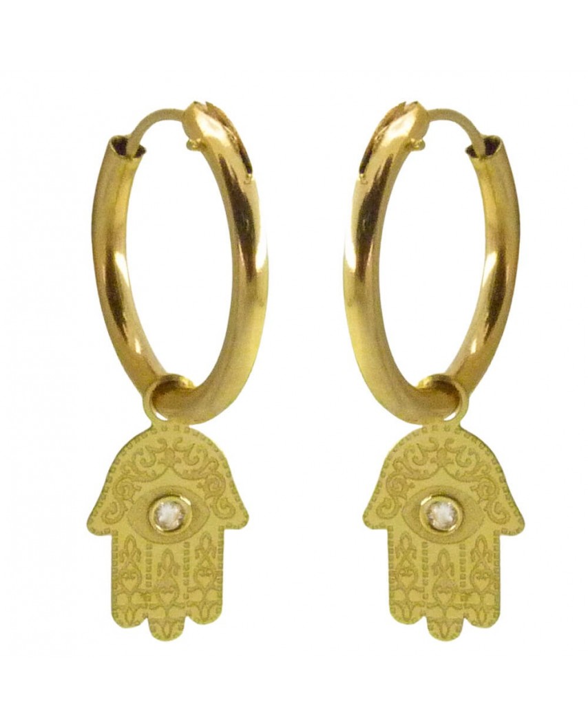 AROS TUBO 1.5x13MM CON MANO DE FATIMA