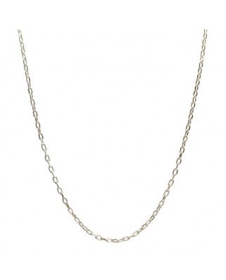 CADENA DE 45CM ORO BLANCO
