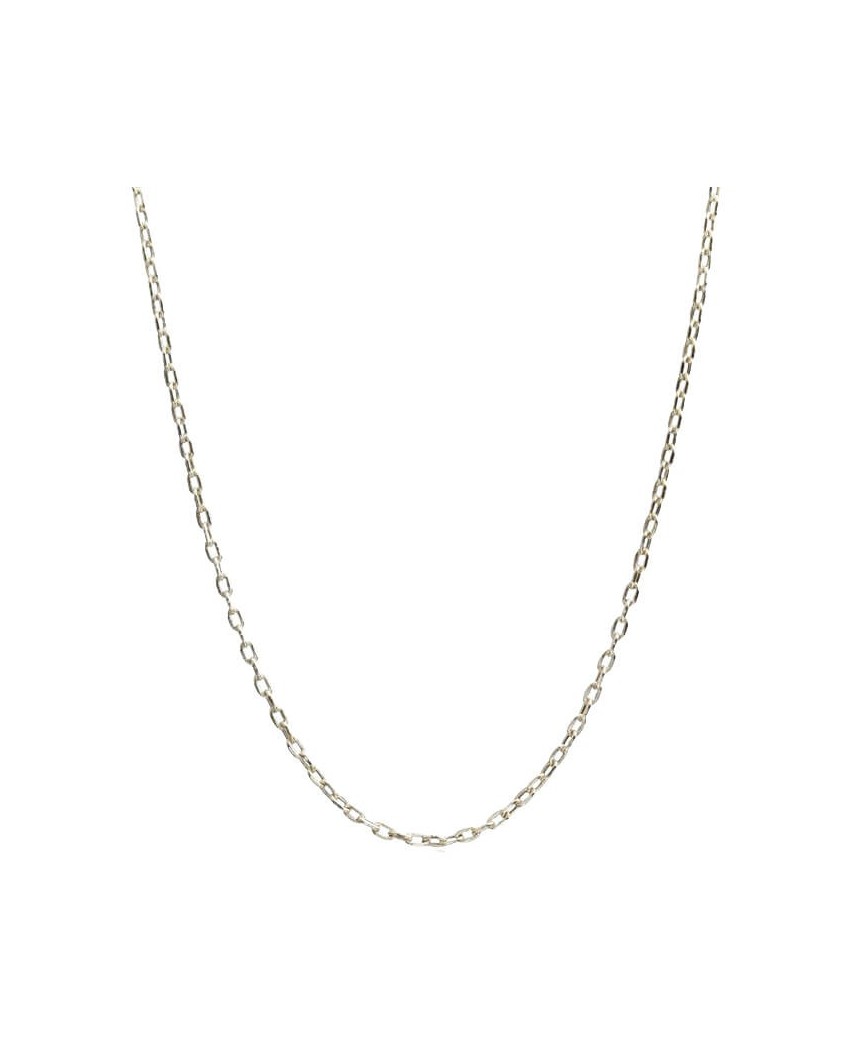 CADENA DE 45CM ORO BLANCO