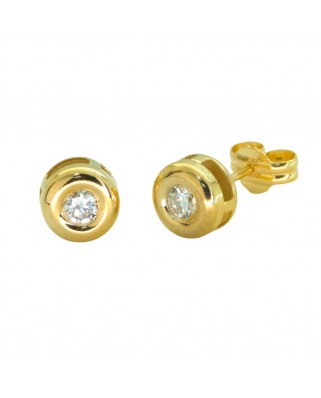 CHATÓN 6,5MM BRILLANTES DE 3MM H-SI 0.22 CT TW