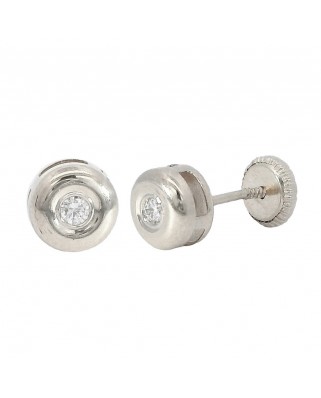 CHATÓN ORO BLANCO 5'5MM BRILLANTES DE 1'7MM H-SI .04 CT TW.