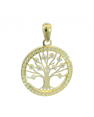 COLGANTE ARBOL DE LA VIDA CIRCONITA.16MM