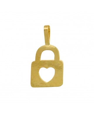 COLGANTE CANDADO CORAZON