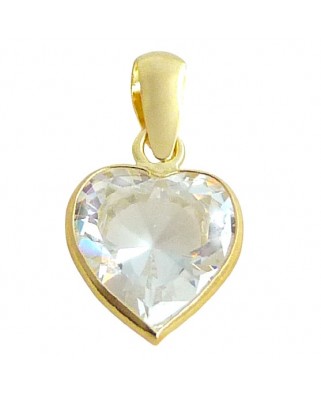 COLGANTE CIRCONITA CORAZÓN 8x8MM.