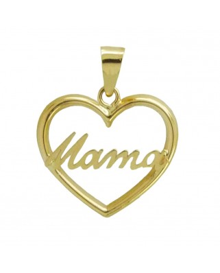 COLGANTE CORAZÓN MAMÁ 15MM