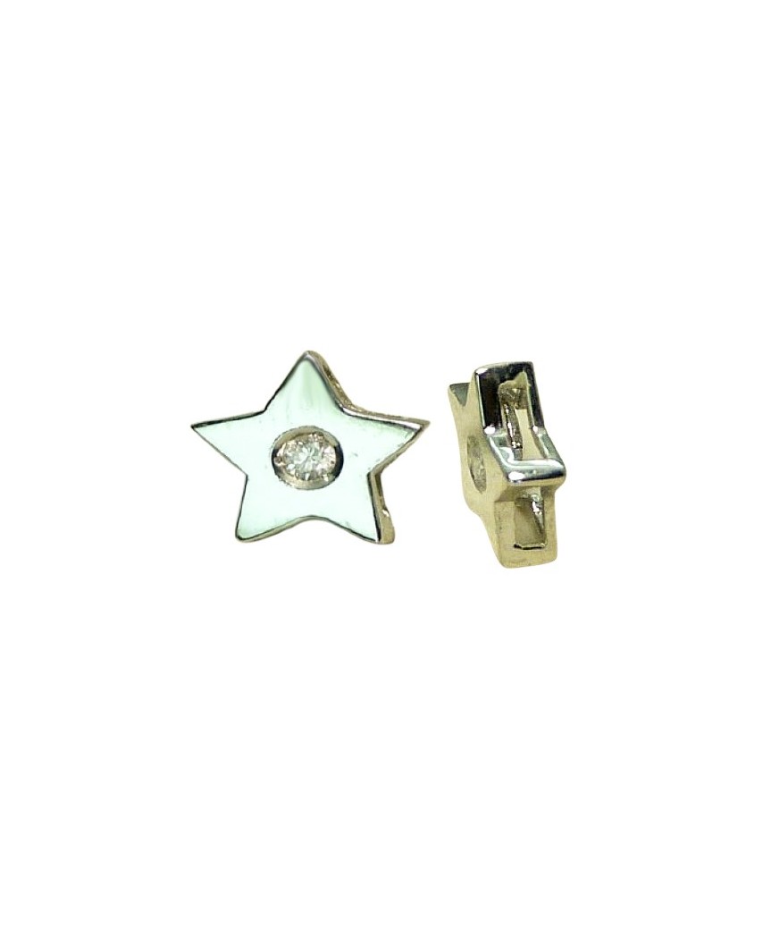 COLGANTE ESTRELLA BRILLANTES DE  2.00MM VS-H 0.03CT