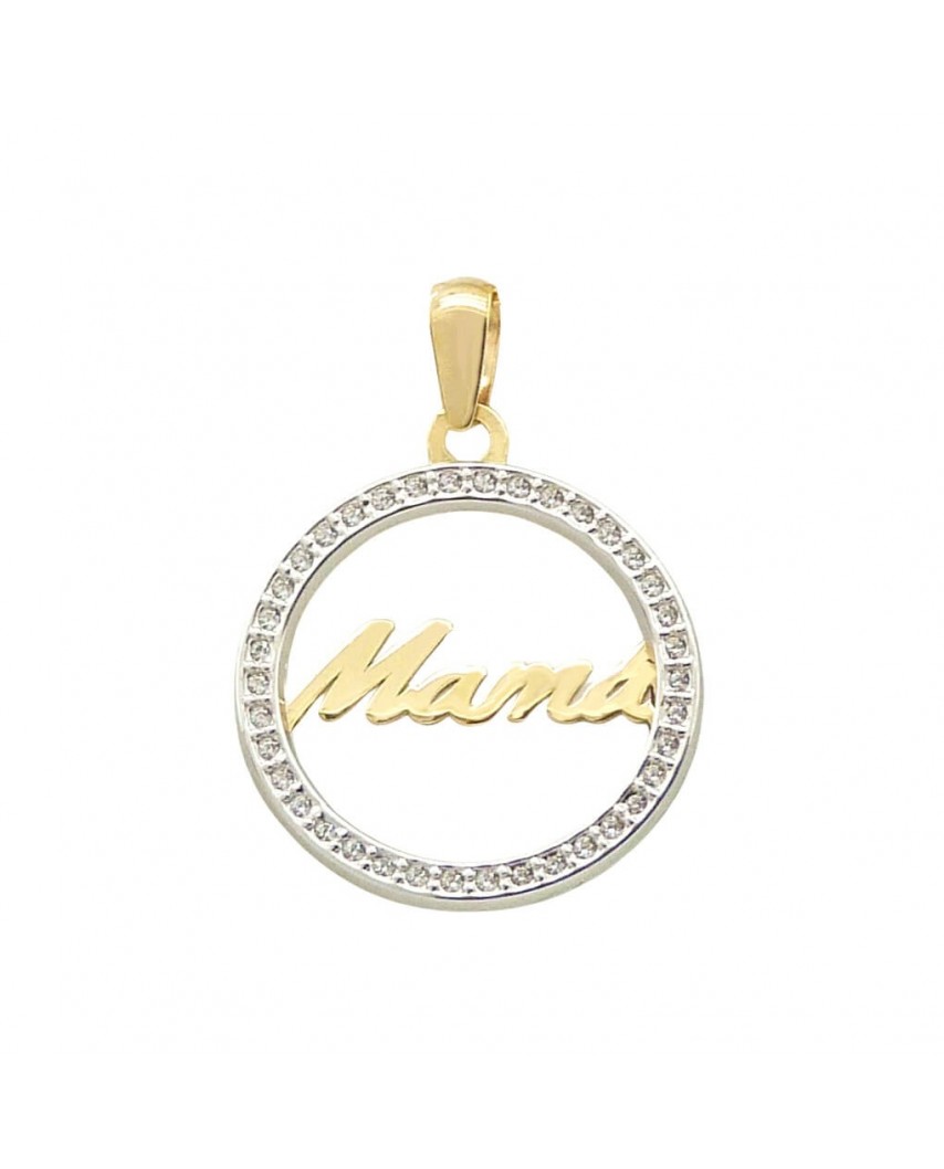 COLGANTE MAMA CON CIRCONITAS. 16MM