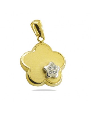 COLGANTE MARGARITA ESTRELLA CIRCONITAS 15MM