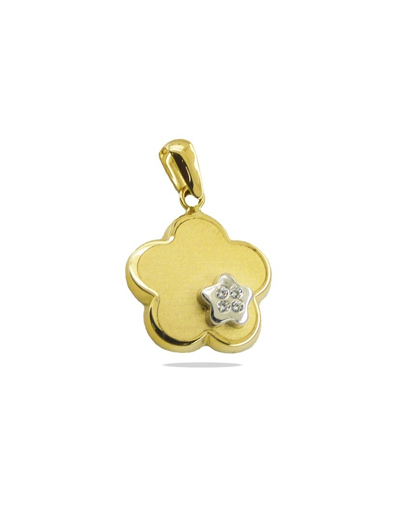 COLGANTE MARGARITA ESTRELLA CIRCONITAS 15MM