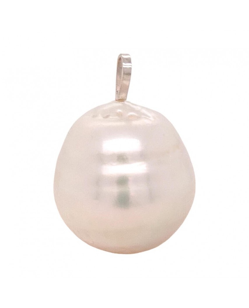 COLGANTE PERLA AUSTRALIANA BARROCA