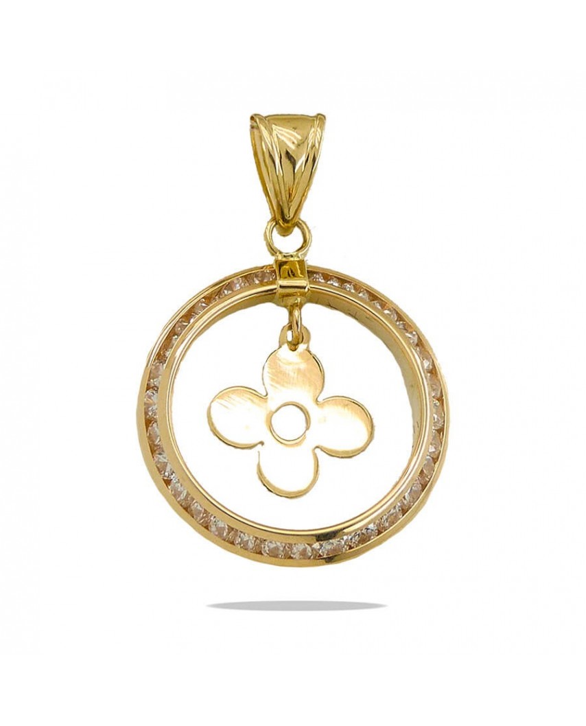 COLGANTE REDONDO CIRCONITAS CUATREBOL 17MM