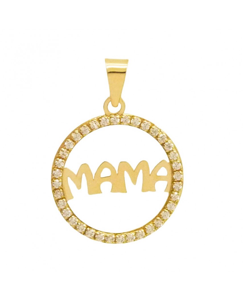 COLGANTE REDONDO MAMA 15MM