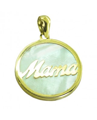 COLGANTE REDONDO MAMA NACAR 17MM