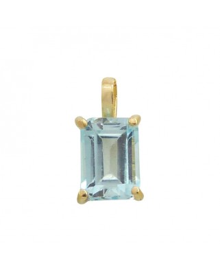 COLGANTE SKYBLUE 7x5MM.