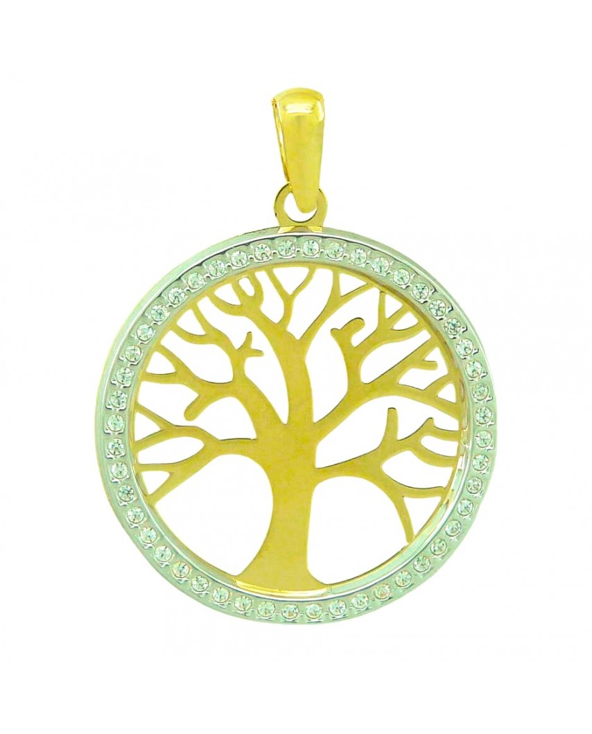COLGANTE ÁRBOL DE LA VIDA CIRCONITAS. 20MM
