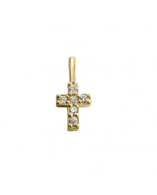 CRUZ 10MM 6 BRILLANTES 0.06 CT TW H-SI