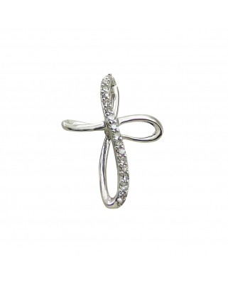 CRUZ 15x10MM 16 BRILLANTES 0.045 CT TW H-SI