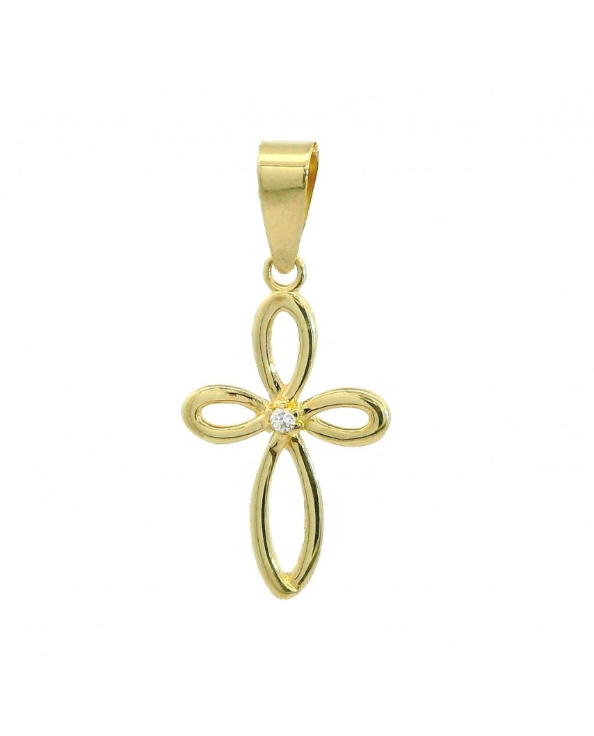 CRUZ CON CIRCONITA.15x10MM.