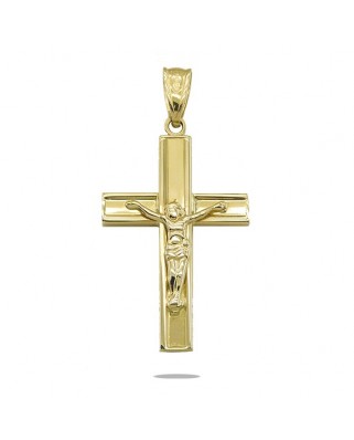 CRUZ CON CRISTO  28x17MM.