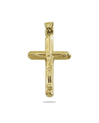 CRUZ CON CRISTO 28x17MM.