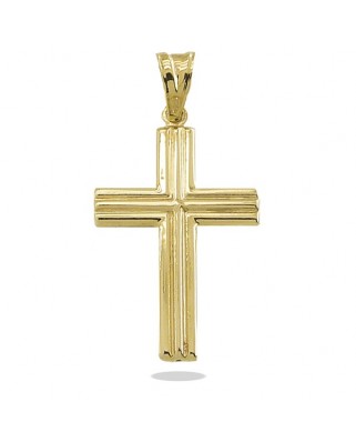 CRUZ RAYADA SIN CRISTO 29x18MM.