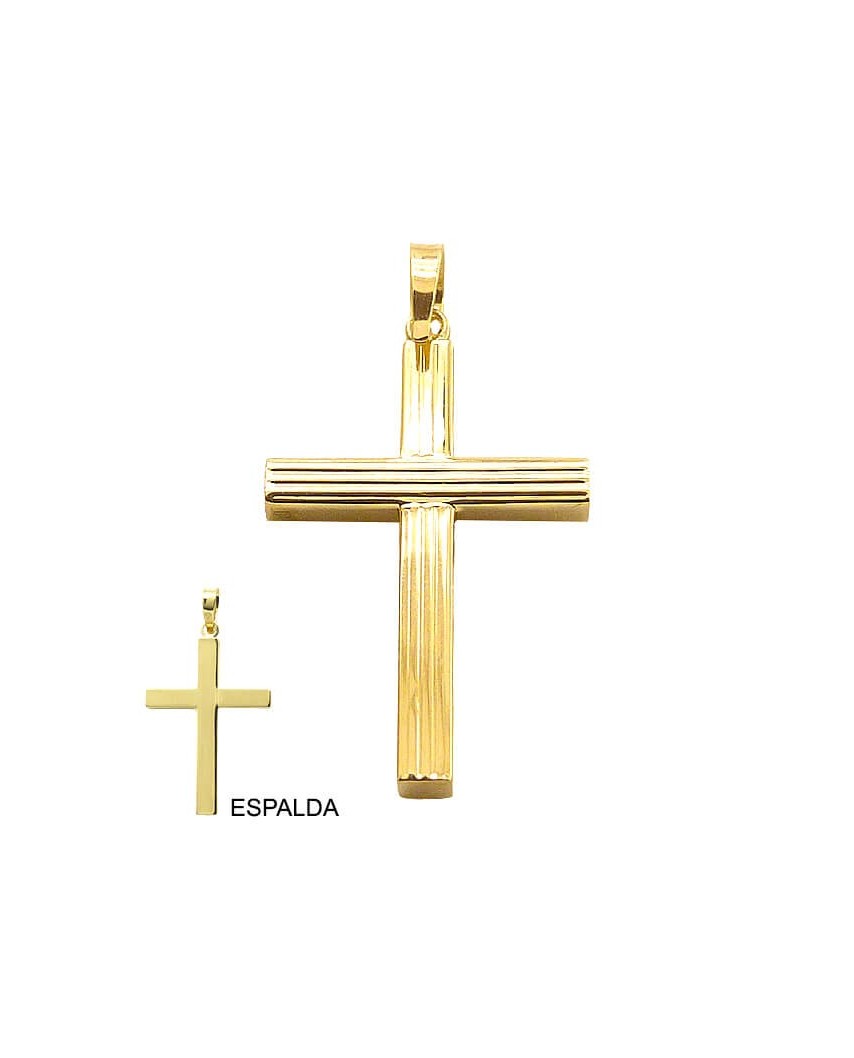 CRUZ SIN CRISTO 29x12MM.