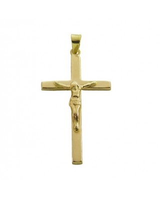 CRUZ TABLA CON CRISTO 24x13x2.5 MM