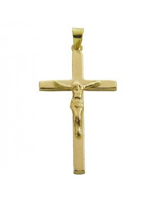 CRUZ TABLA CON CRISTO 27x15x2.5 MM