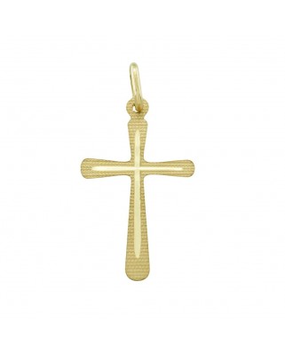 CRUZ TALLADA SIN CRISTO 26x15MM.