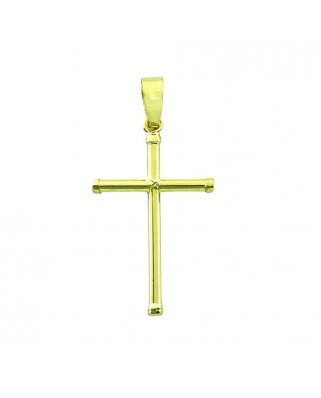 CRUZ TUBO SIN CRISTO 21x13x1.5MM CON TAPON
