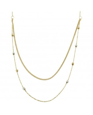 GARGANTILLA BOLAS TALLADAS.