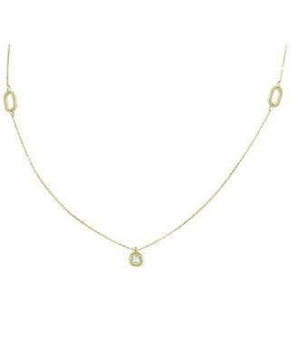 GARGANTILLA OVALOS Y CIRCONITAS.