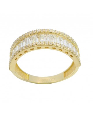 MEDIA ALIANZA BAGUET CON CIRCONITAS EN ARO