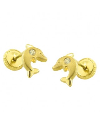 PEND.DELFIN PIEDRA 10MM TORNILLO OA