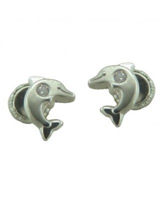 PEND.DELFIN PIEDRA 7MM TORNILLO OB