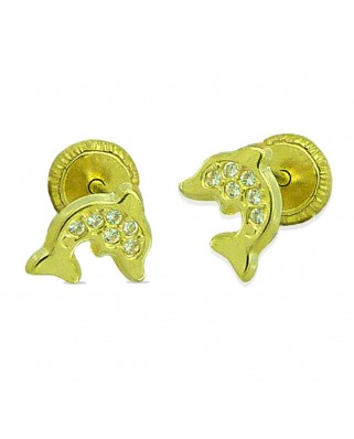 PEND.DELFIN PIEDRAS 7MM TORNILLO OA