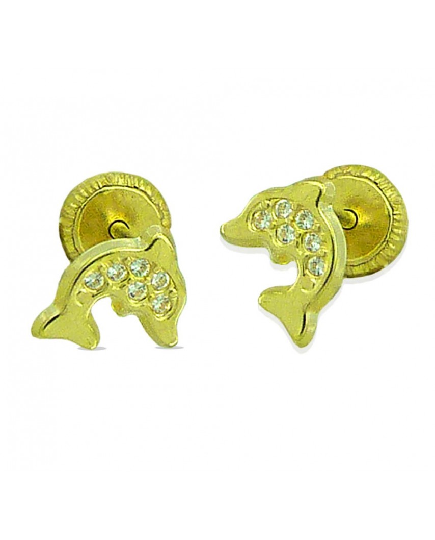 PEND.DELFIN PIEDRAS 7MM TORNILLO OA