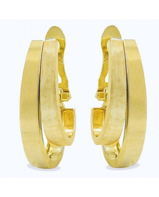 PEND.DOBLE ARO 20*8MM AMARILLO CATALAN