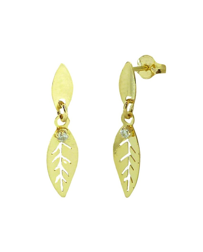 PEND.DOS HOJAS CON CIRCONITA